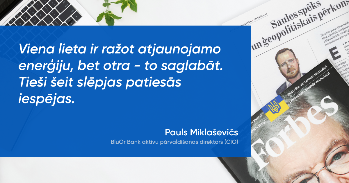 Četri triljoni eiro. Tieši tik liels kapitāls būs nepieciešams, lai sasniegtu Eiropas atjaunojamās enerģijas mērķus nākamajos 10 gados...