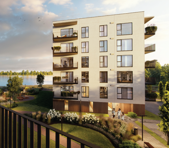 Ar BluOr Bank atbalstu uzsāk “Ķiršu Kalna Māju” būvniecību Dzirciemā